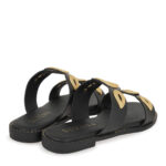 Γυναικεία Flat Σανδάλια Seven SVN!6165720 Μαύρο W460J7201001