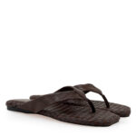 Γυναικεία Δερμάτινα Flat Σανδάλια Tsakiris Mallas E70007 Καφέ W401E7031136