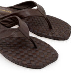 Γυναικεία Δερμάτινα Flat Σανδάλια Tsakiris Mallas E70007 Καφέ W401E7031136