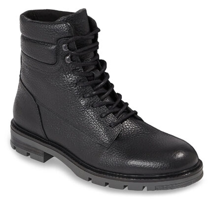 Ανδρικά Δερμάτινα Αρβυλάκια Tommy Hilfiger FM0FM04802 BDS Μαύρα