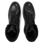 Ανδρικά Δερμάτινα Αρβυλάκια Tommy Hilfiger FM0FM04802 BDS Μαύρα