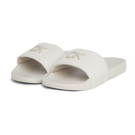 Γυναικείες Παντόφλες Calvin Klein Pool Slide HW0HW01509 0GC Μπεζ