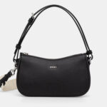 Γυναικεία Τσάντα Ώμου DKNY Nessa Shoulder Bag R543AO36-BSV Μαύρη