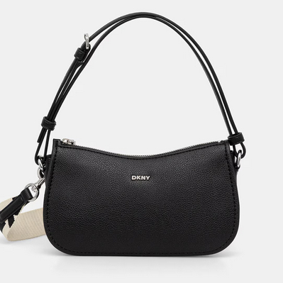 Γυναικεία Τσάντα Ώμου DKNY Nessa Shoulder Bag R543AO36-BSV Μαύρη