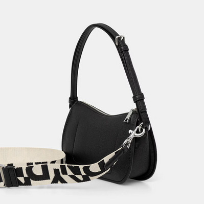 Γυναικεία Τσάντα Ώμου DKNY Nessa Shoulder Bag R543AO36-BSV Μαύρη