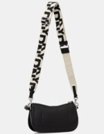 Γυναικεία Τσάντα Ώμου DKNY Nessa Shoulder Bag R543AO36-BSV Μαύρη