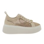 Γυναικεία Sneakers Renato Garini 88-61RG05C Μπεζ Φιλτιρέ Στρας W119R61534K5