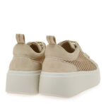 Γυναικεία Sneakers Renato Garini 88-61RG05C Μπεζ Φιλτιρέ Στρας W119R61534K5