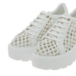 Γυναικεία Sneakers Renato Garini 2201-61RG01 Λευκό Πλεκτό W119R611326M