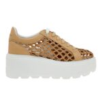 Γυναικεία Sneakers Renato Garini 2201-61RG01 Μπεζ Πλεκτό W119R6113586
