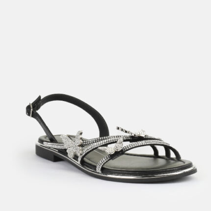 Γυναικεία Σανδάλια Buffalo Kira Snd Butterfly BN1601284 Black/Silver