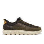 Ανδρικά Ανατομικά Δερμάτινα Sneakers Geox Spherica Plus U56MPA 08522 C3208 Λαδί