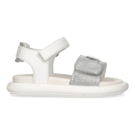 Παιδικά Πέδιλα Calvin Klein Κορίτσι V3A2-80496-1598 X059 Ασημί/Λευκό (24-29)