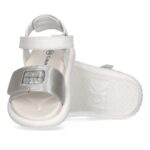 Παιδικά Πέδιλα Calvin Klein Κορίτσι V3A2-80496-1598 X059 Ασημί/Λευκό (24-29)