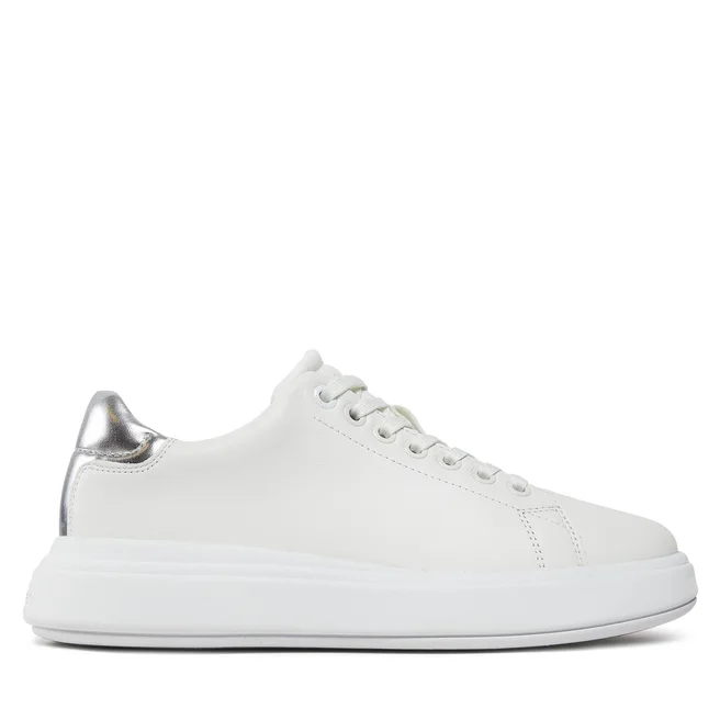 Γυναικεία Δερμάτινα Sneakers Calvin Klein HW0HW02005 0K6 Λευκά Γυναικεία Δερμάτινα Sneakers Calvin Klein HW0HW02005 0K6 Λευκά