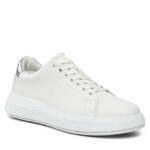 Γυναικεία Δερμάτινα Sneakers Calvin Klein HW0HW02005 0K6 Λευκά
