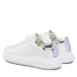 Γυναικεία Δερμάτινα Sneakers Calvin Klein HW0HW02005 0K6 Λευκά