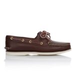 Ανδρικά Δερμάτινα Μοκασίνια Timberland Classic Boat TB174035 214 Καφέ