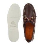 Ανδρικά Δερμάτινα Μοκασίνια Timberland Classic Boat TB174035 214 Καφέ