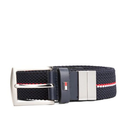 Ανδρική Ζώνη Διπλής Όψης Tommy Hilfiger AM0AM13376 DW6 Μπλε