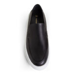 Ανδρικά Δερμάτινα Loafers Makris L4 Μαύρα
