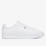 Γυναικεία Δερμάτινα Sneakers Tommy Hilfiger FW0FW08815-YBR Λευκά