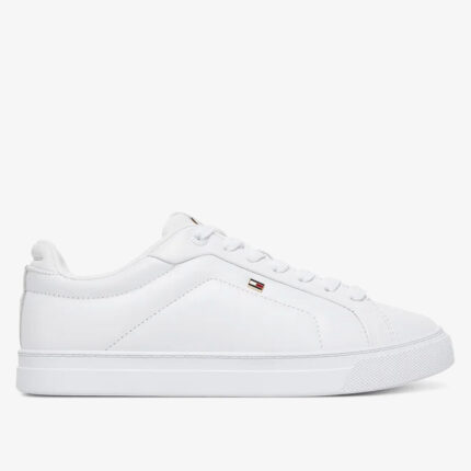 Γυναικεία Δερμάτινα Sneakers Tommy Hilfiger FW0FW08815-YBR Λευκά