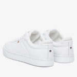 Γυναικεία Δερμάτινα Sneakers Tommy Hilfiger FW0FW08815-YBR Λευκά
