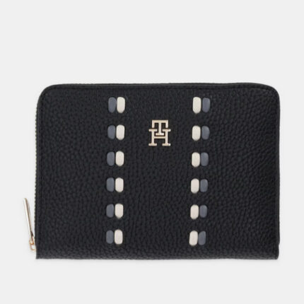 Γυναικείο Πορτοφόλι Tommy Hilfiger AW0AW18132-BDS Μαύρο