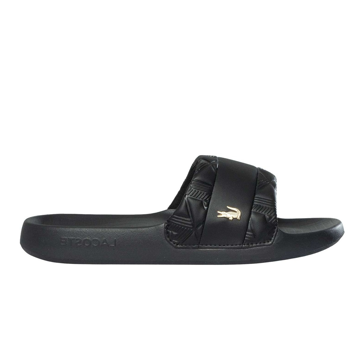 Ανδρικές Παντόφλες Slide Lacoste 751CMA00271V7 Μαύρες Ανδρικές Παντόφλες Slide Lacoste 751CMA00271V7 Μαύρες