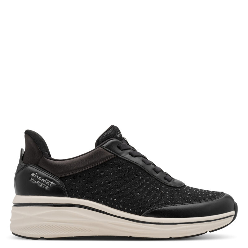 Γυναικεία Ανατομικά Sneakers Tamaris 1-23779-45 0A1 Μαύρο