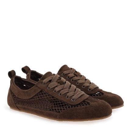Γυναικεία Sneakers Renato Garini 2025004-12 Καφέ Καστόρι Δίχτυ W139W32016V1
